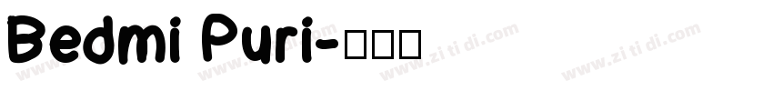 Bedmi Puri字体转换